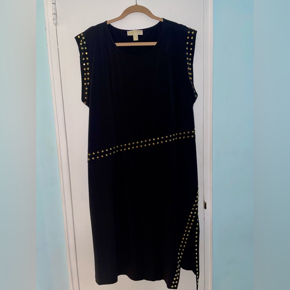 Black Studded Michael Kors Dress